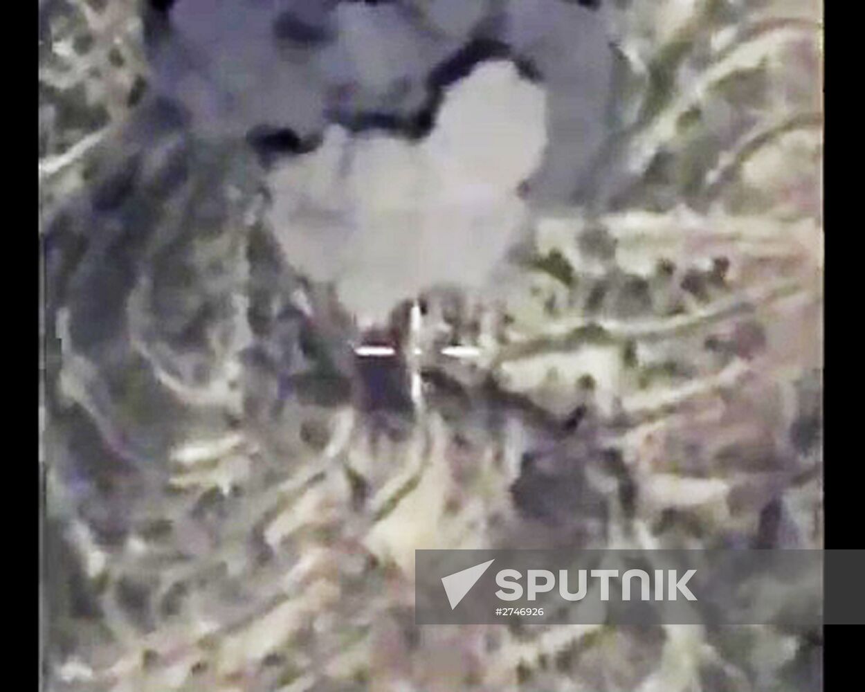 Russian Air Force strikes Islamic State positions in Syria