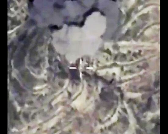Russian Air Force strikes Islamic State positions in Syria