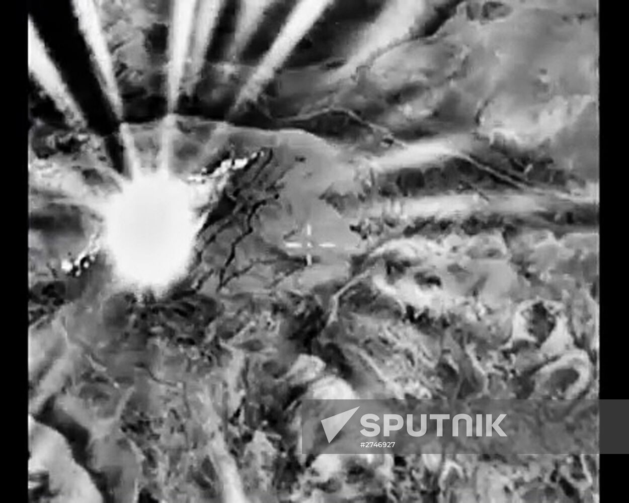 Russian Air Force strikes Islamic State positions in Syria