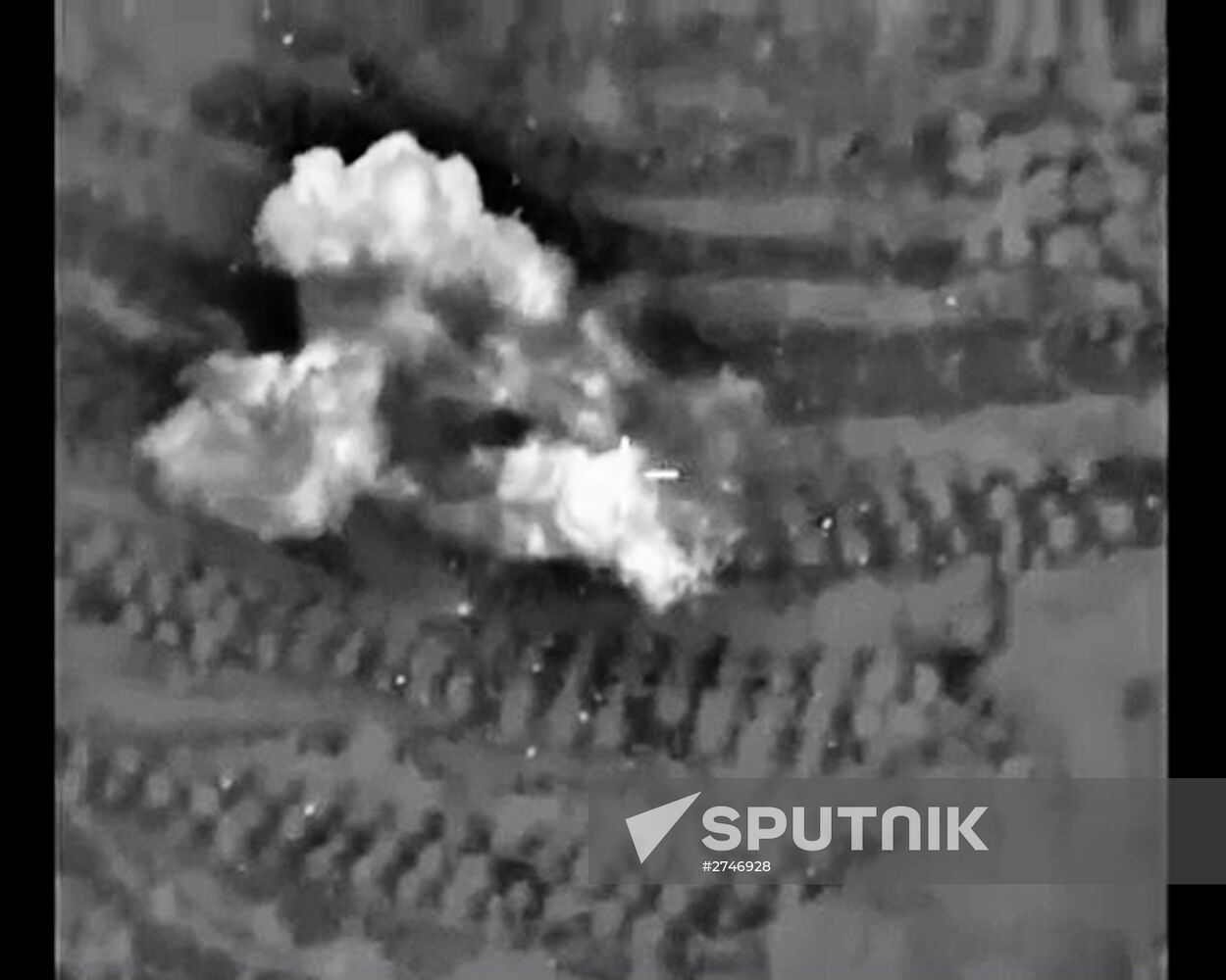 Russian Air Force strikes Islamic State positions in Syria