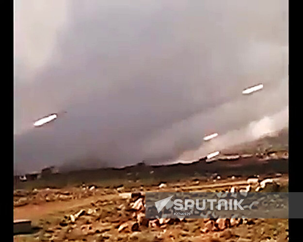 Russian Air Force strikes Islamic State positions in Syria
