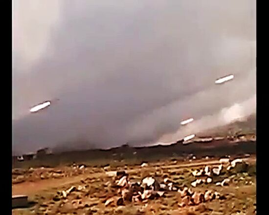 Russian Air Force strikes Islamic State positions in Syria
