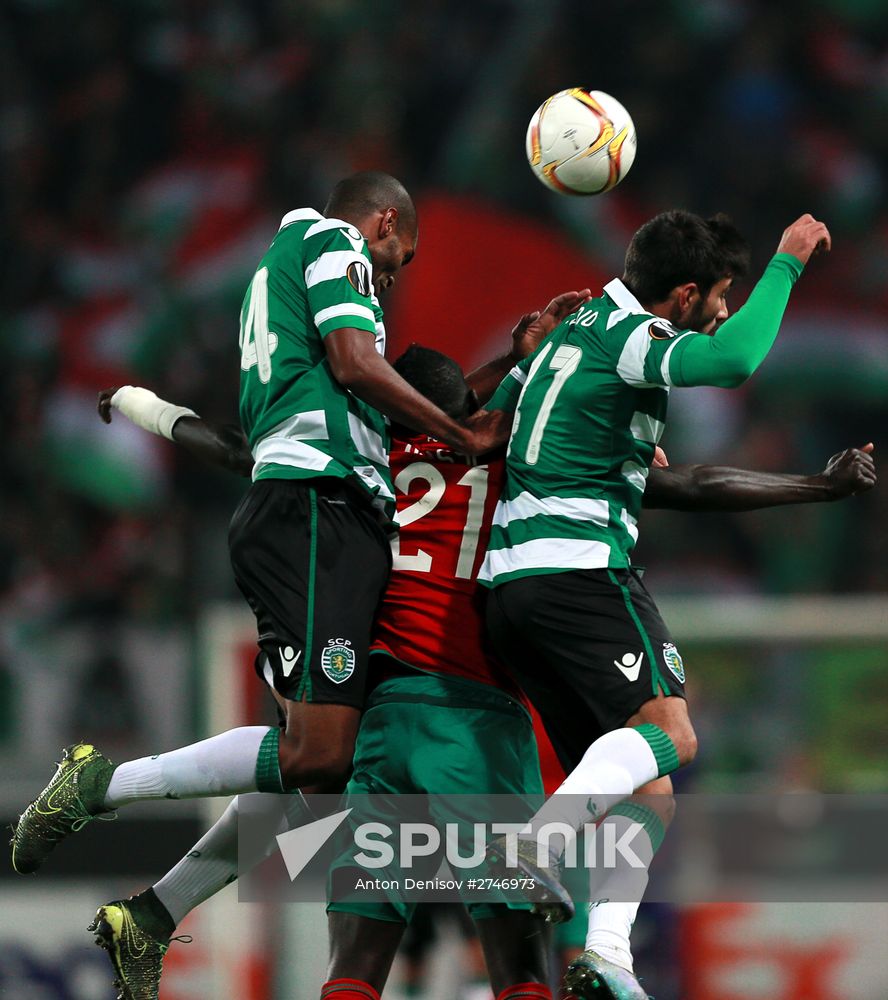 UEFA Europa League. Lokomotiv vs. Sporting