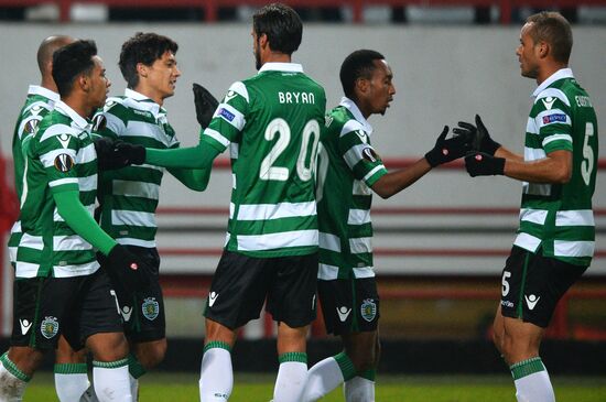 UEFA Europa League. Lokomotiv vs. Sporting