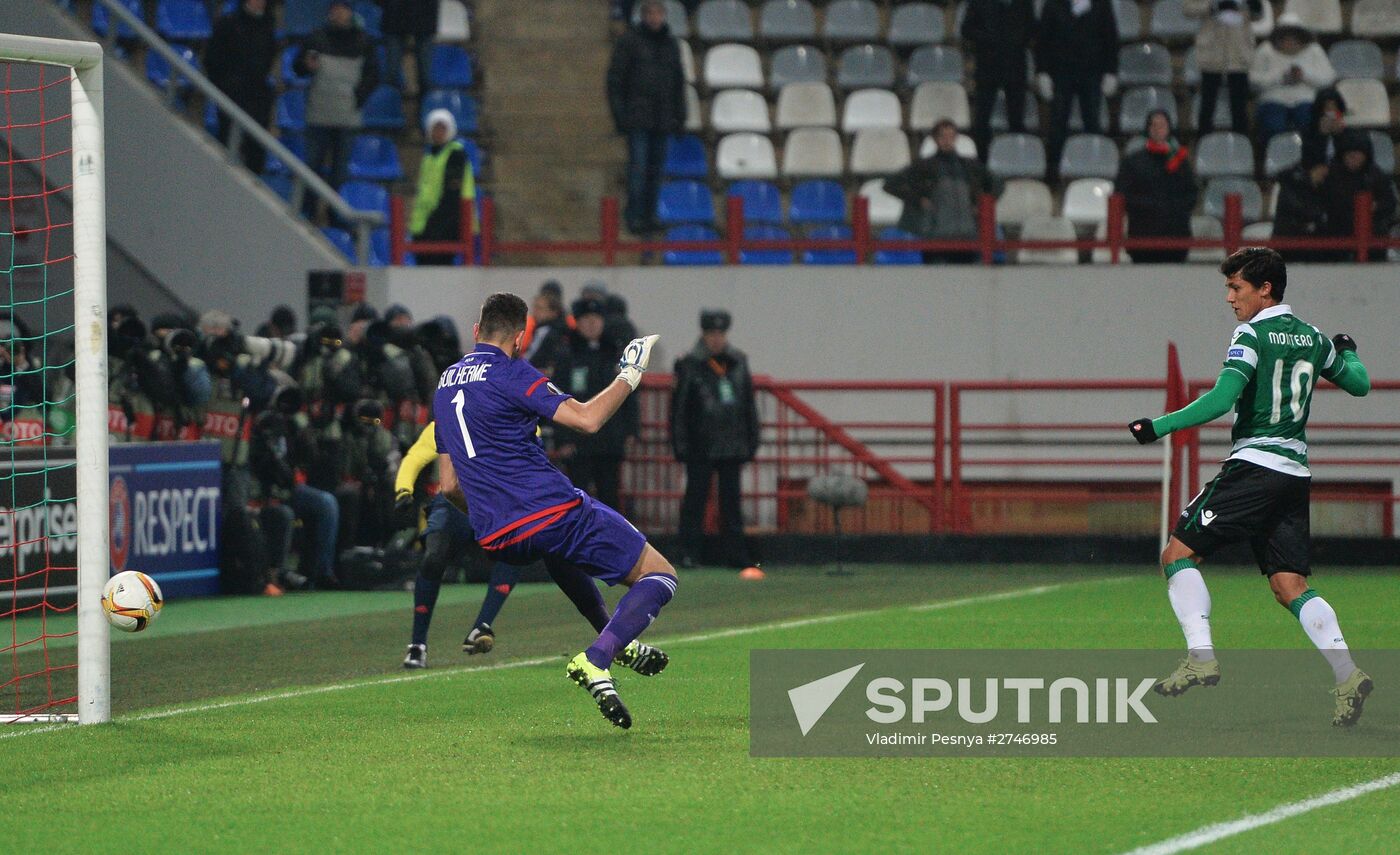 UEFA Europa League. Lokomotiv vs. Sporting