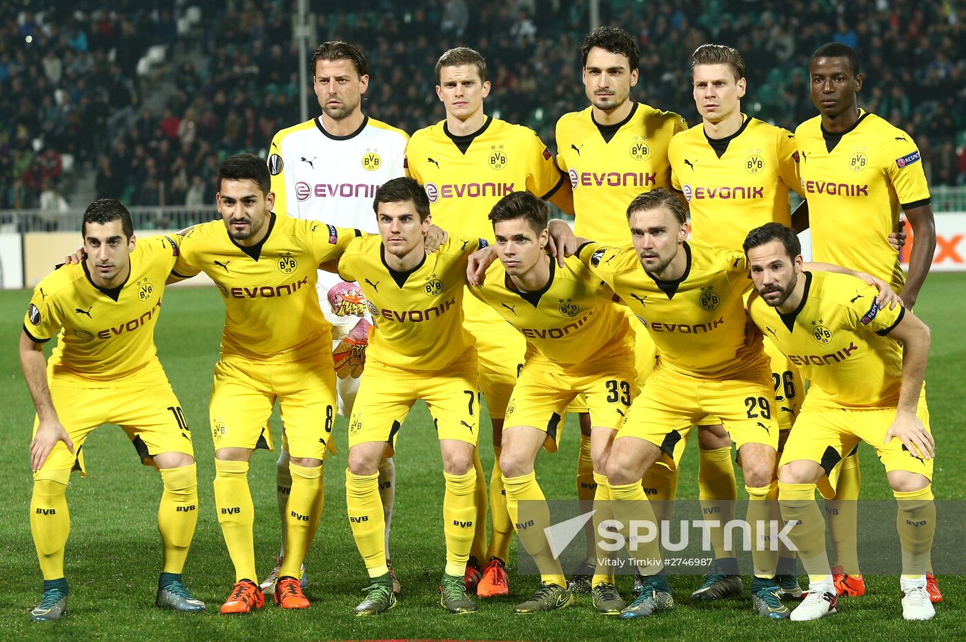 UEFA Europa League. Krasnodar vs. Borussia Dortmund