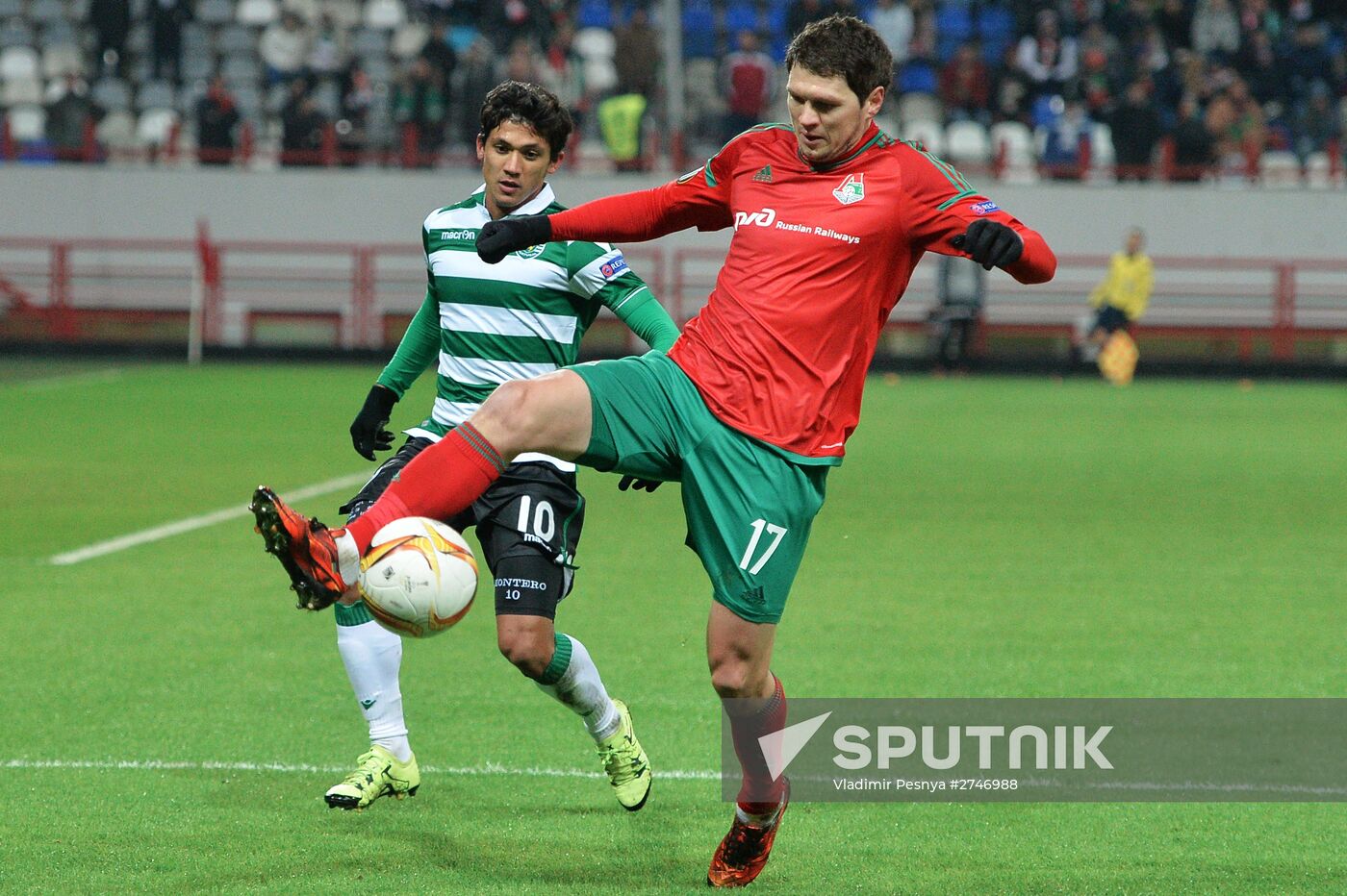 UEFA Europa League. Lokomotiv vs. Sporting