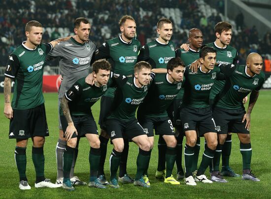 UEFA Europa League. Krasnodar vs. Borussia Dortmund