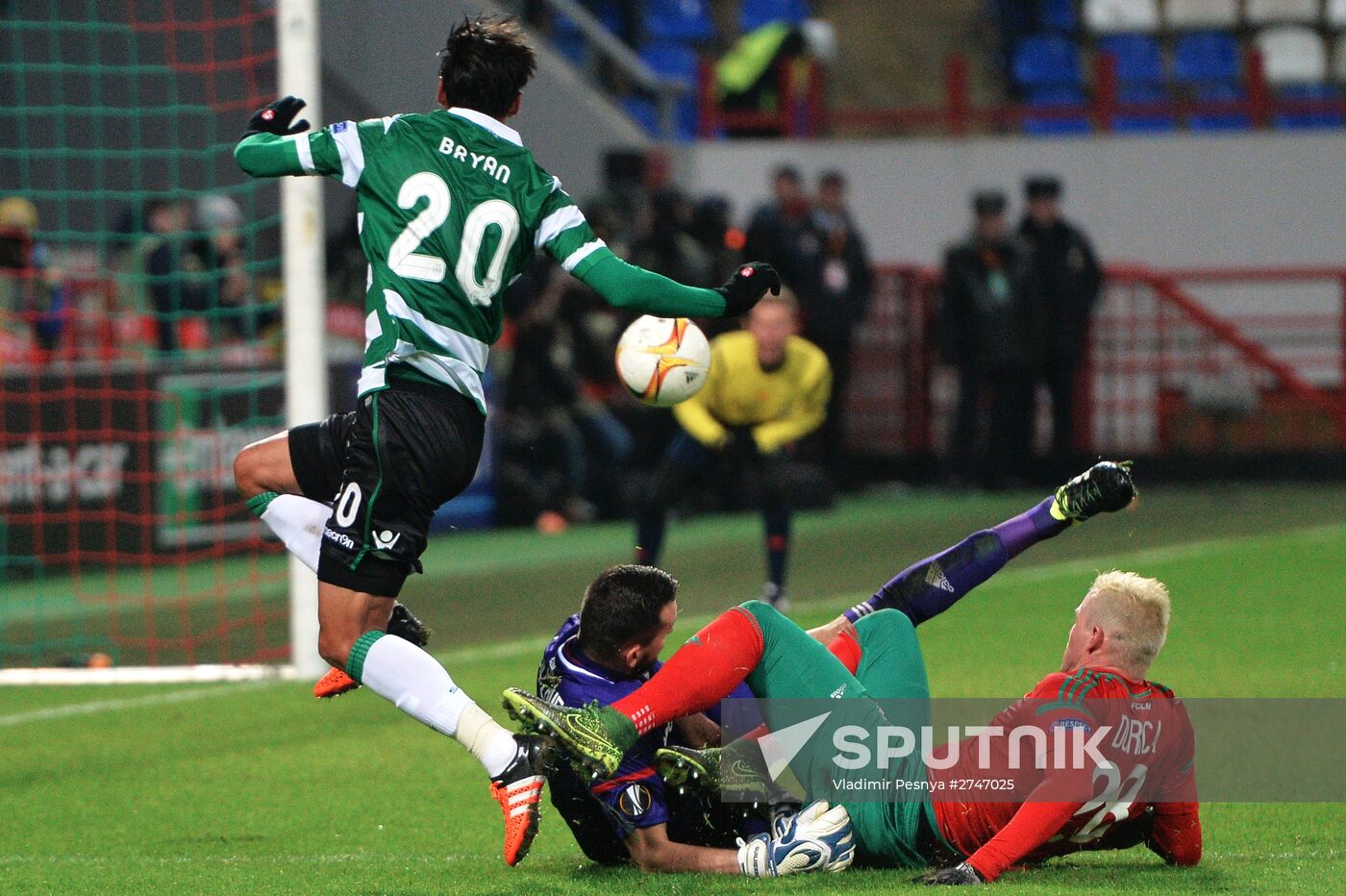 UEFA Europa League. Lokomotiv vs. Sporting