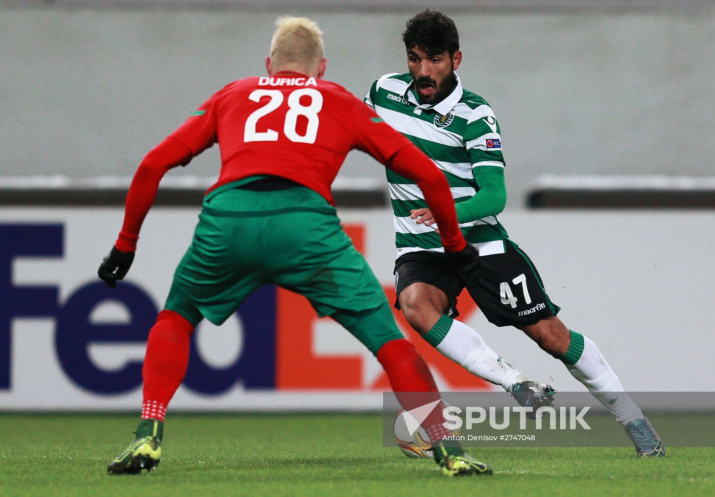 UEFA Europa League. Lokomotiv vs. Sporting