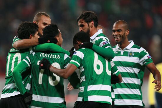 UEFA Europa League. Lokomotiv vs. Sporting