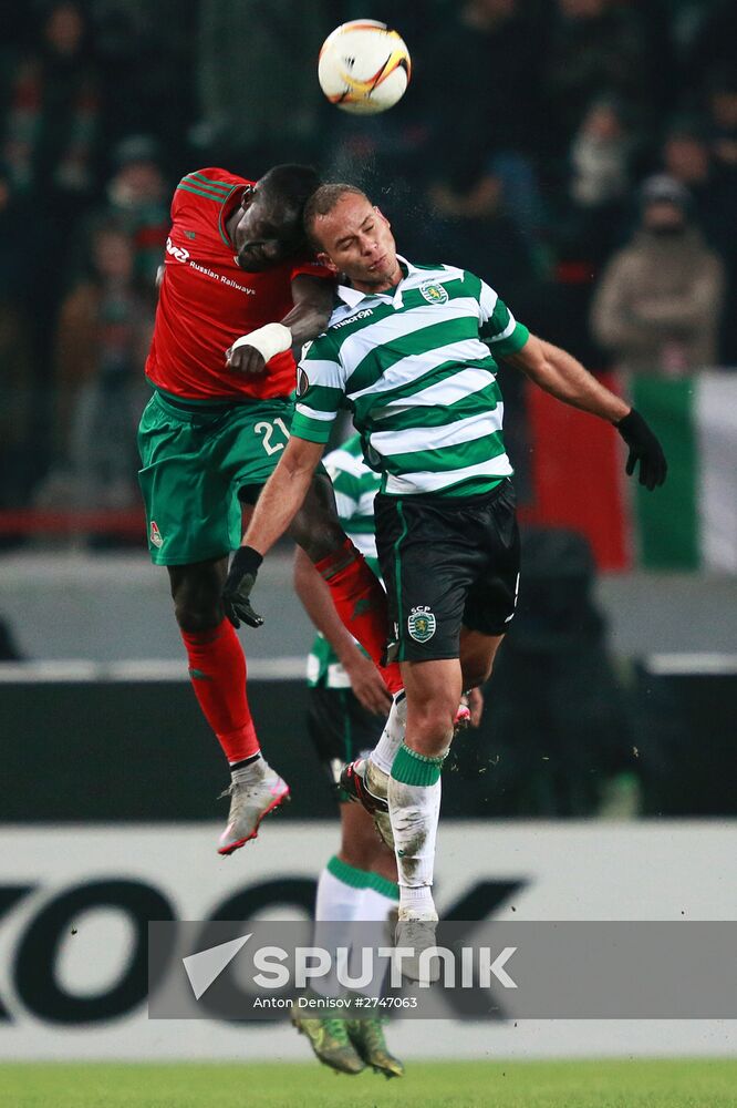 UEFA Europa League. Lokomotiv vs. Sporting