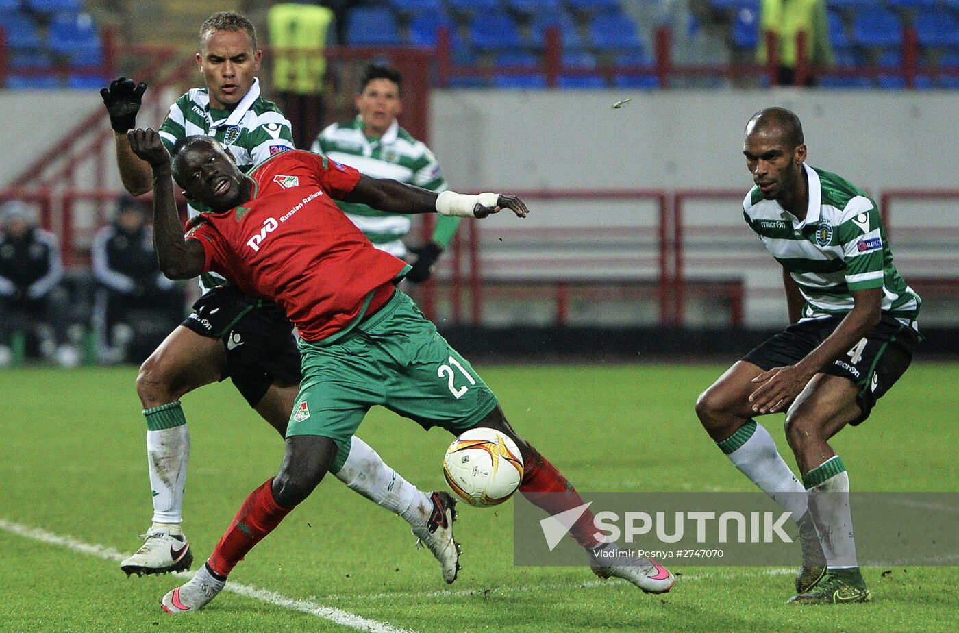 UEFA Europa League. Lokomotiv vs. Sporting