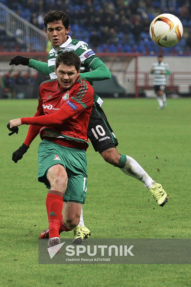 UEFA Europa League. Lokomotiv vs. Sporting