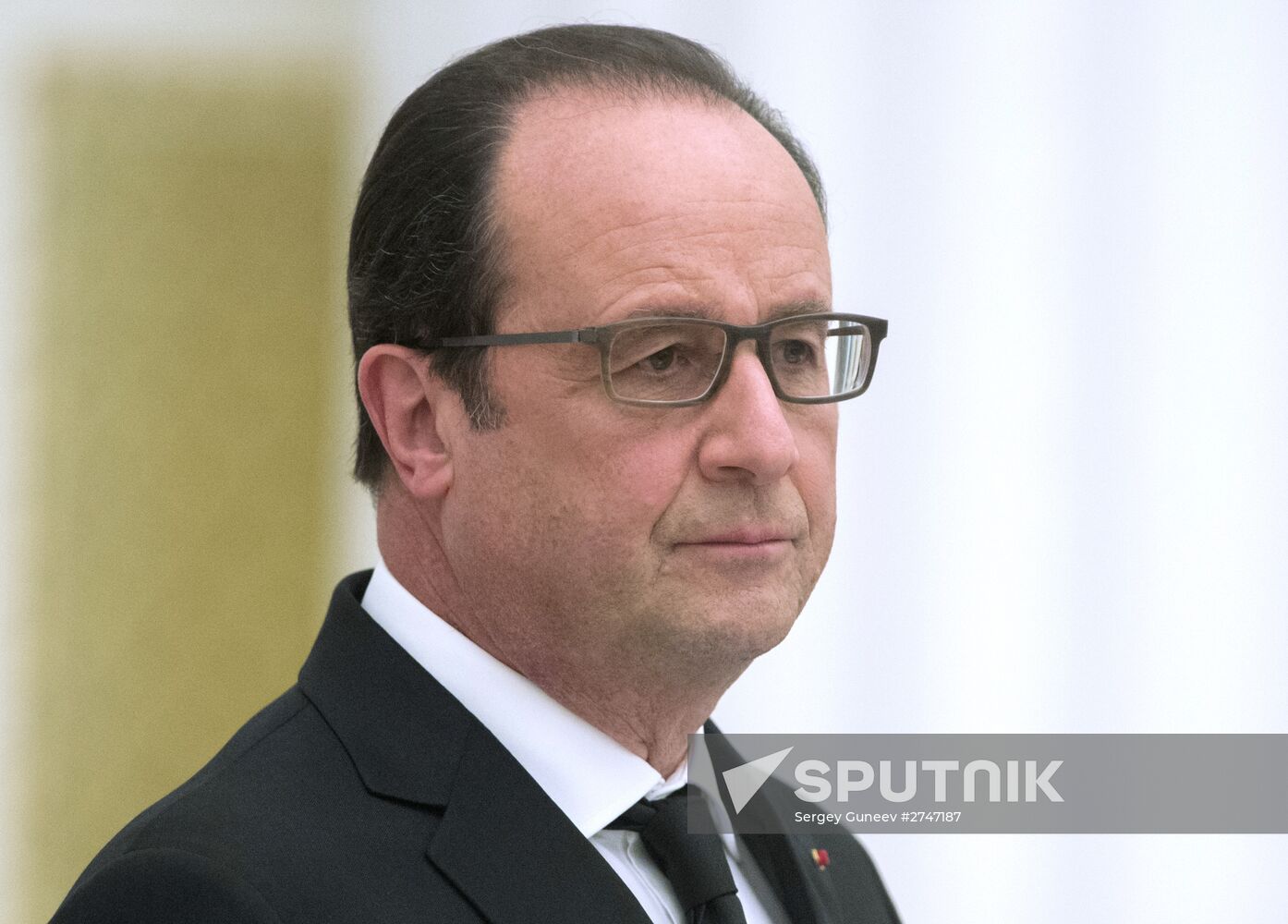 President Putin meets with French President François Hollande
