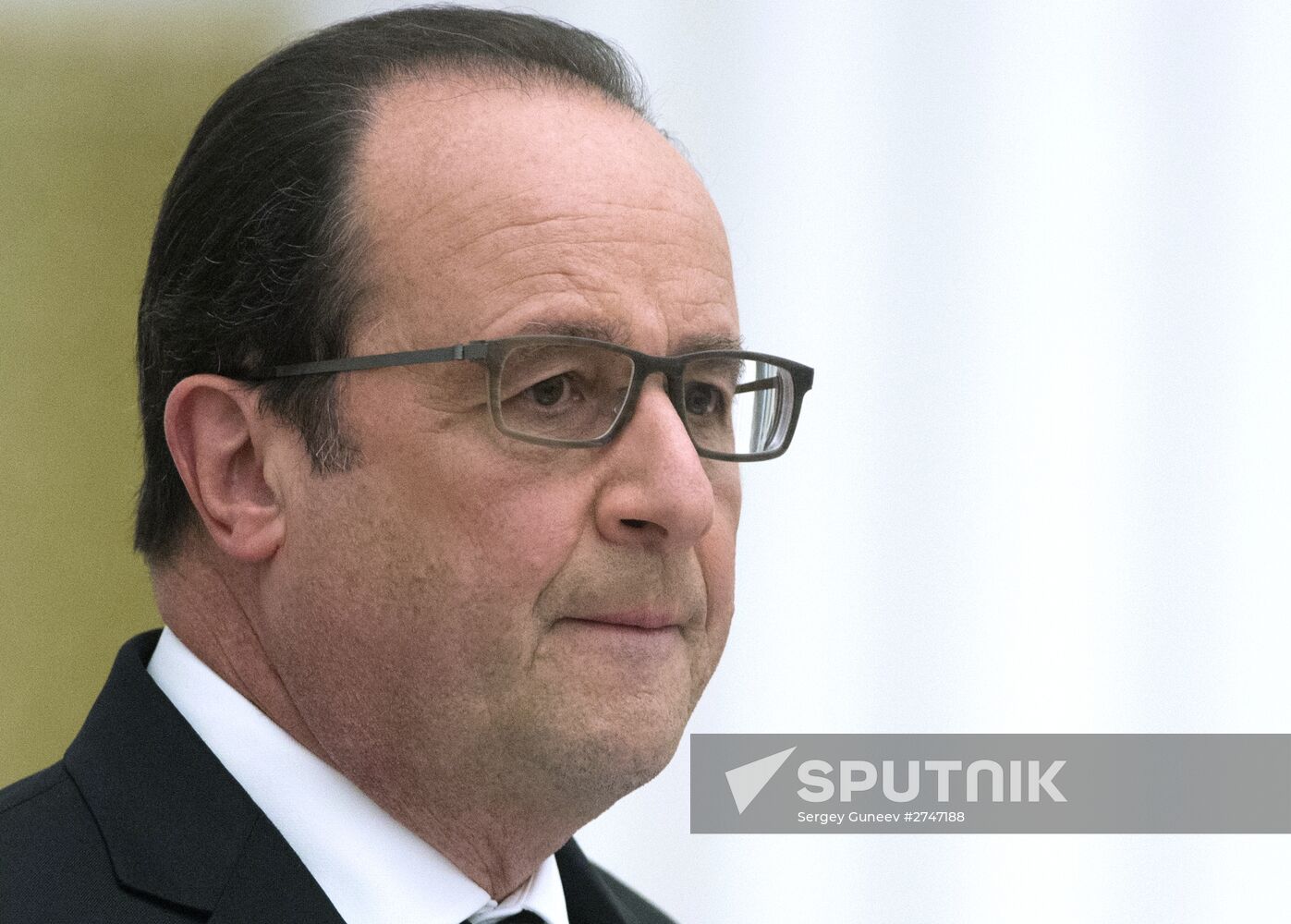President Putin meets with French President François Hollande