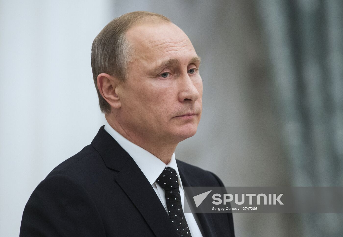 President Vladimir Putin meets with French counterpart, Francois Hollande