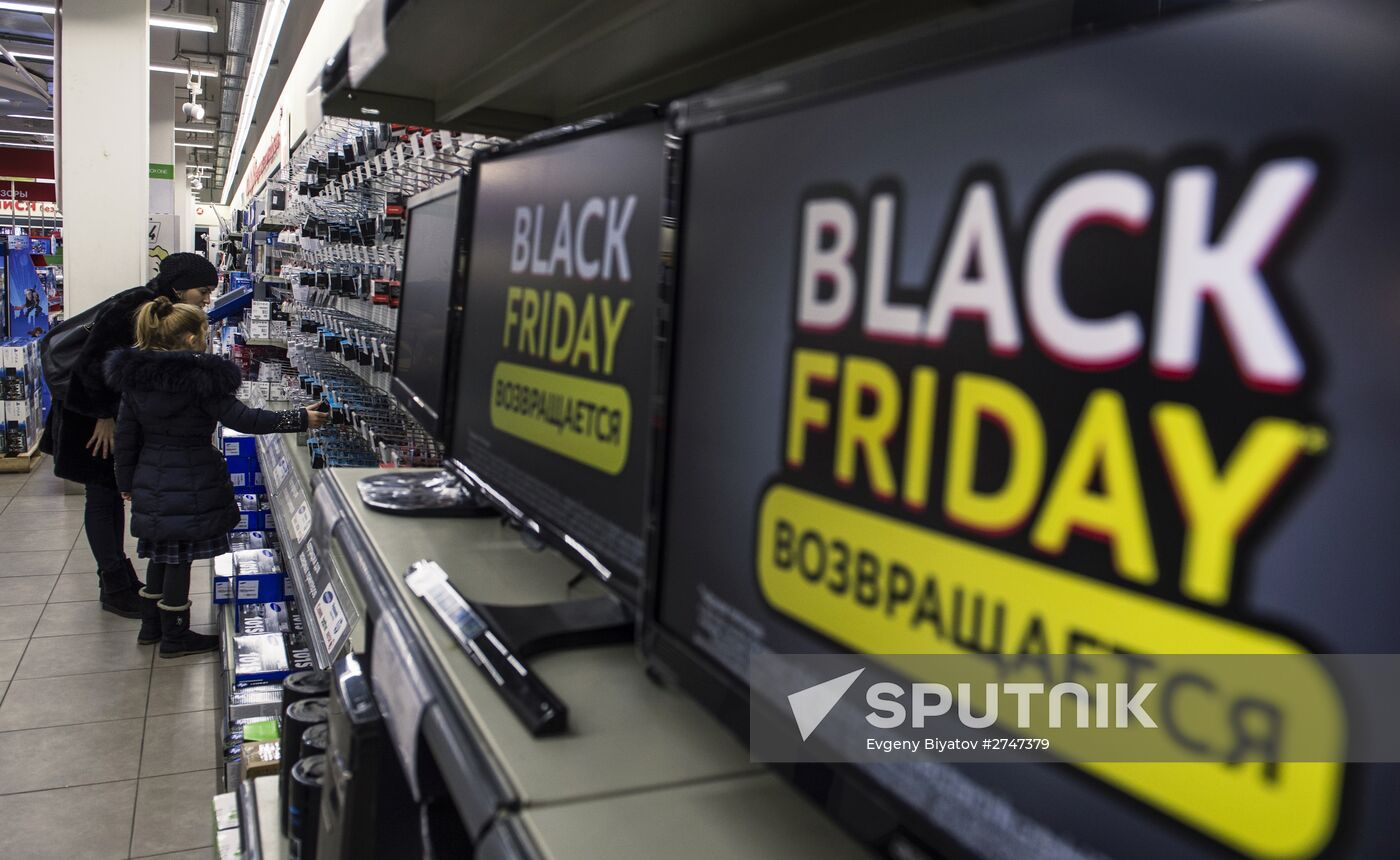 Black Friday in Moscow
