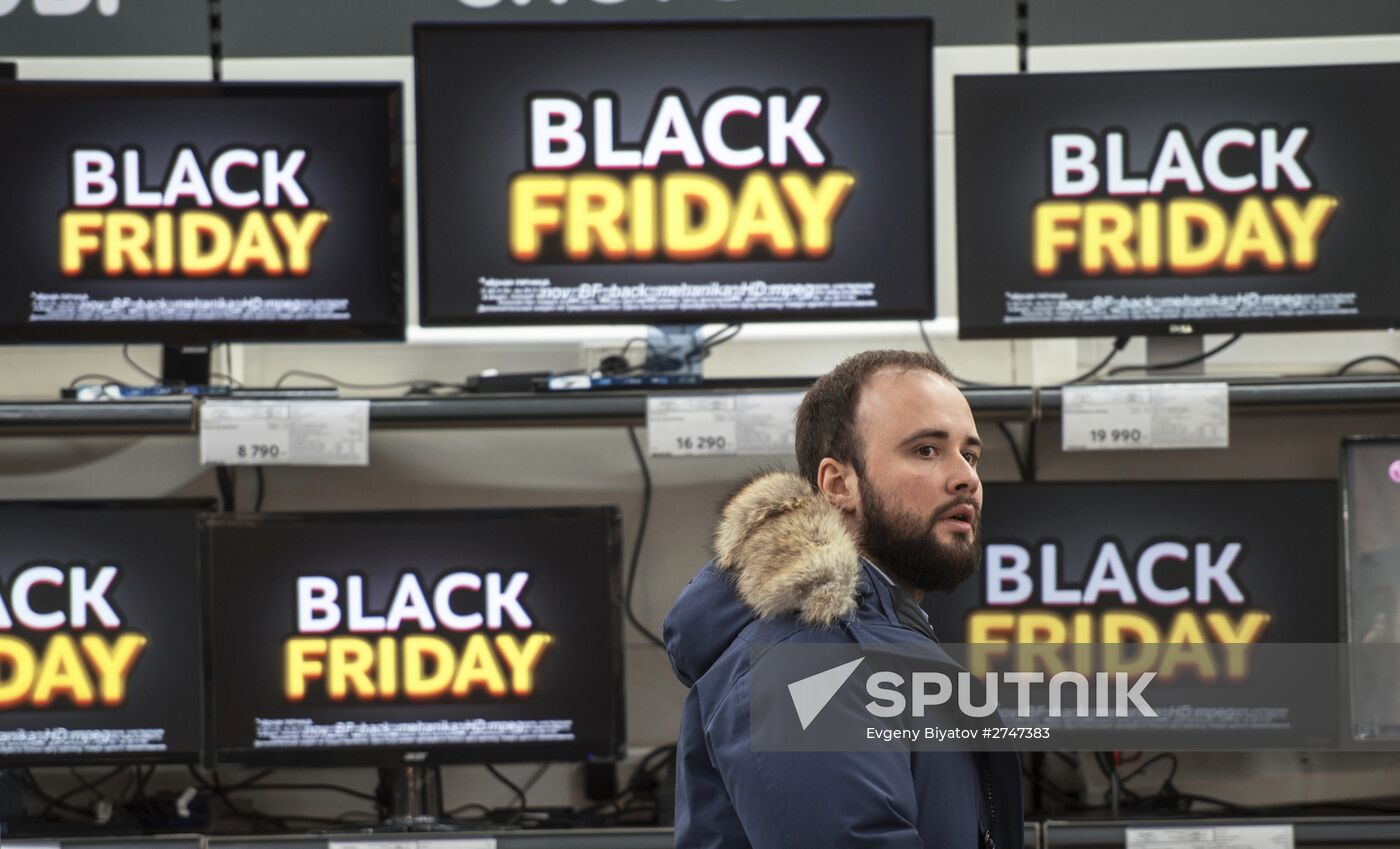 Black Friday in Moscow