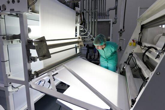 Gas-separating membrane units production by RM Nanotech company in Vladimir region