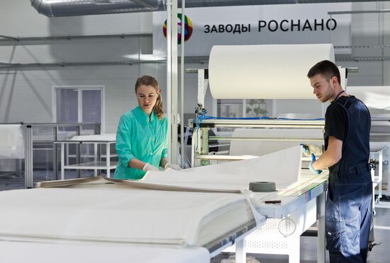 Gas separating membrane modules produced at RM Nanotech plant, Vladimir Region