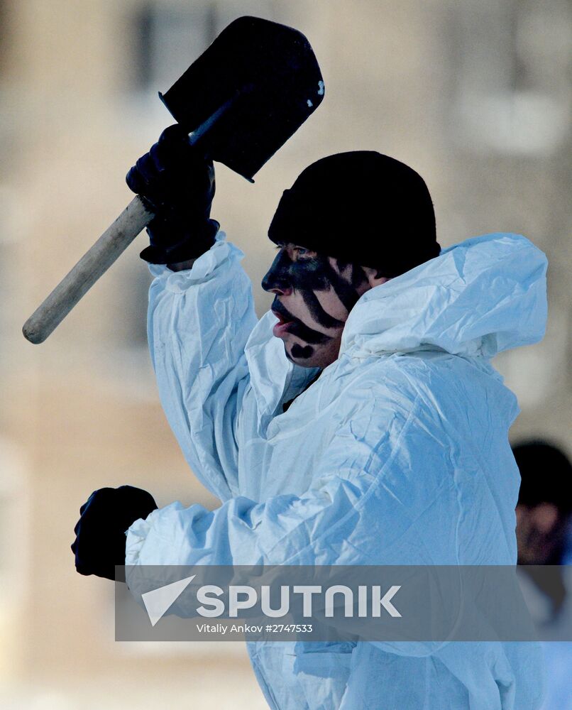 Open Doors Day in 155th Separate Naval Infantry Brigade of Russian Pacific Fleet