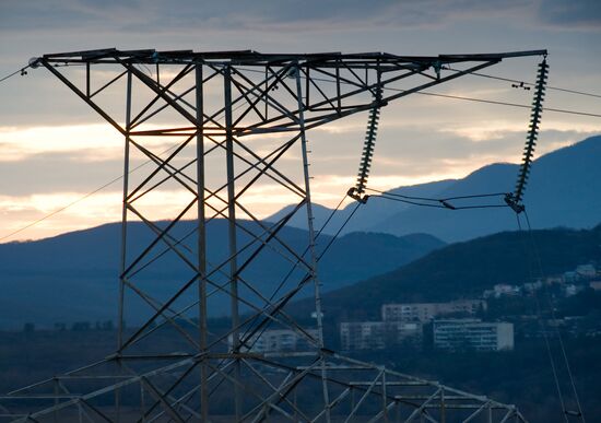 Update on power supply to Crimea