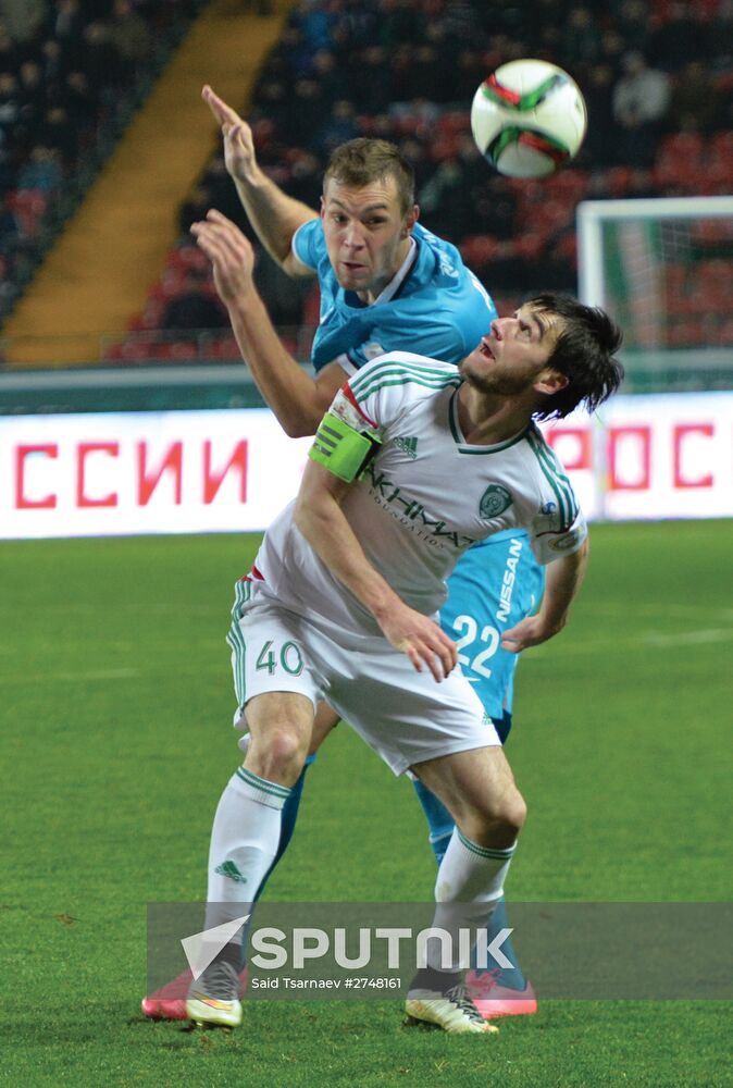 Football. RFPL. Terek vs. Zenit