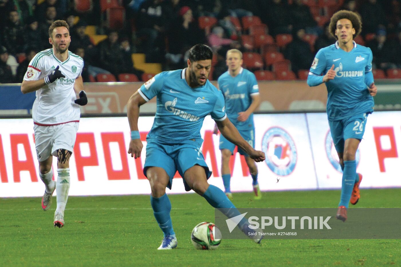 Football. RFPL. Terek vs. Zenit
