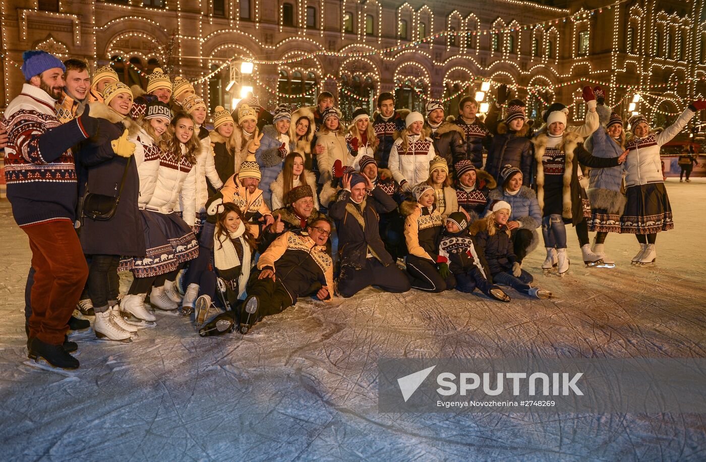 GUM Skating Rink and GUM Fair open at Red Square