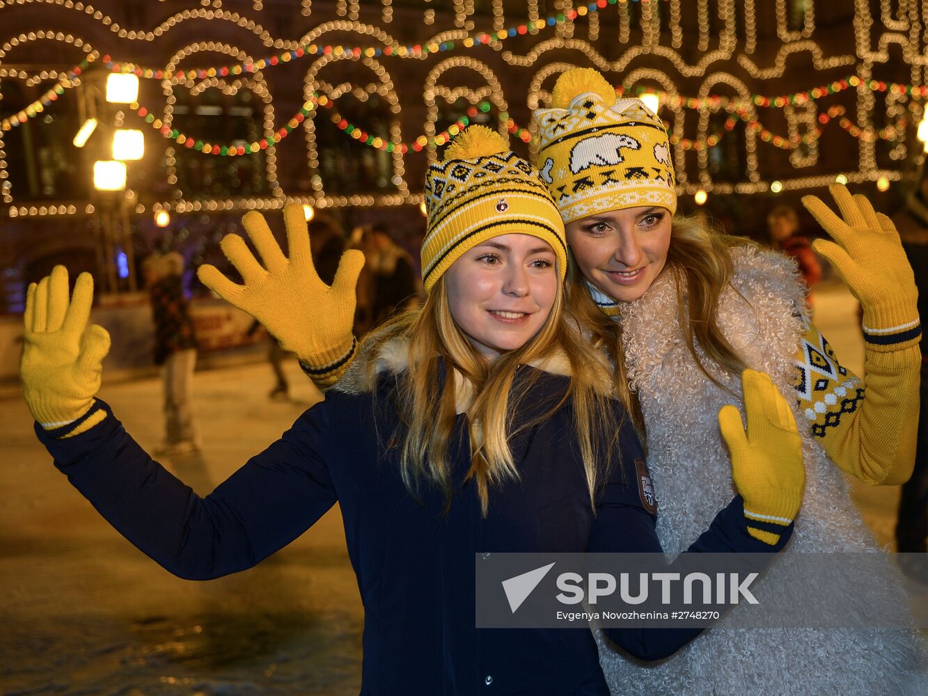 GUM Skating Rink and GUM Fair open at Red Square