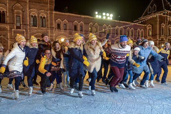 GUM Skating Rink and GUM Fair open at Red Square