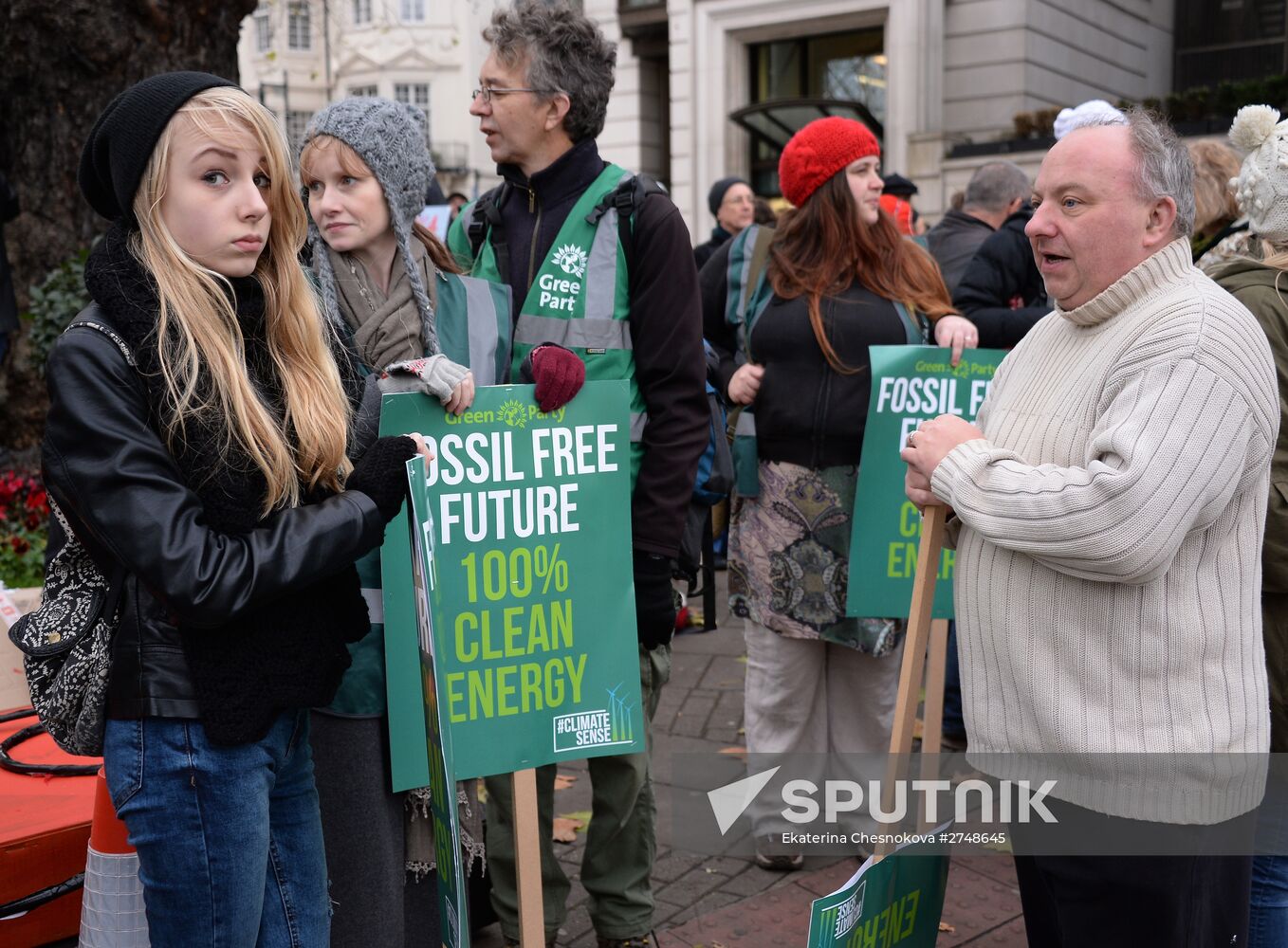 Climate March in London