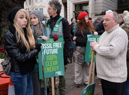 Climate March in London