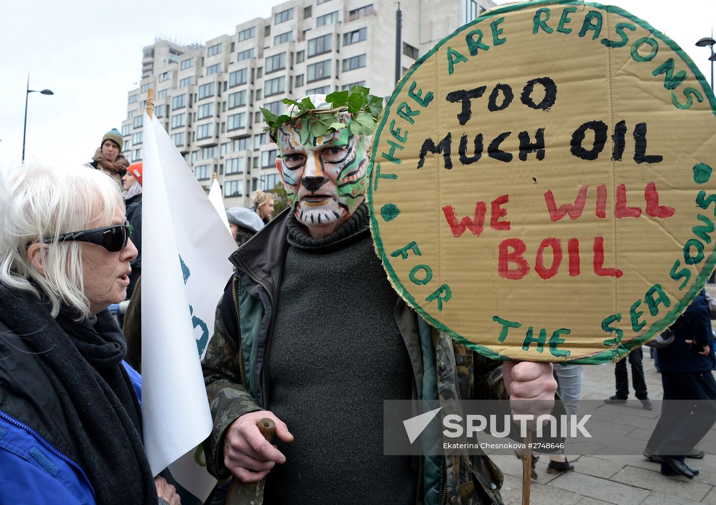 Climate March in London