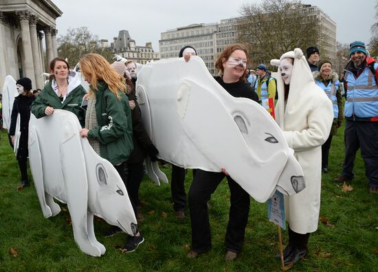 Climate March in London
