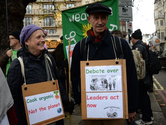 Climate March in London