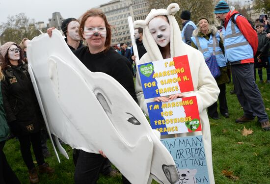 Climate March in London