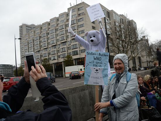 Climate March in London