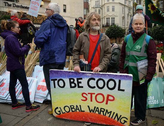 Climate March in London