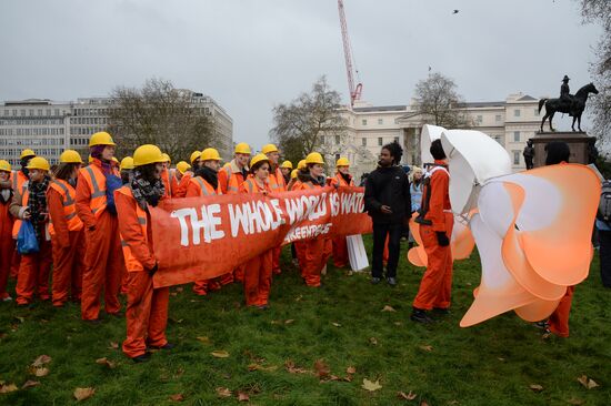 Climate March in London