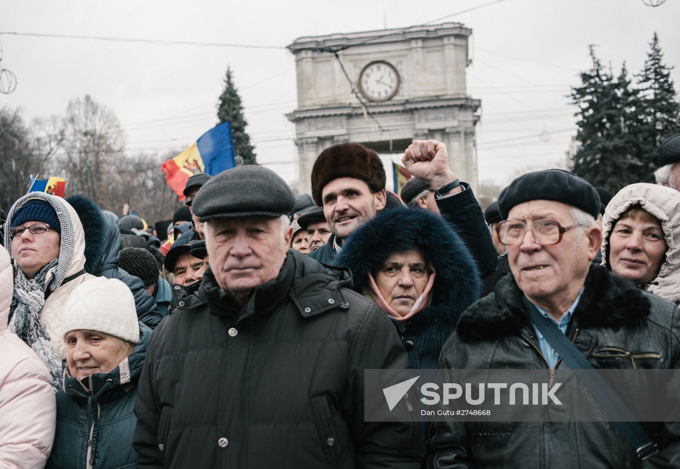Anti-government protests in Chisinau