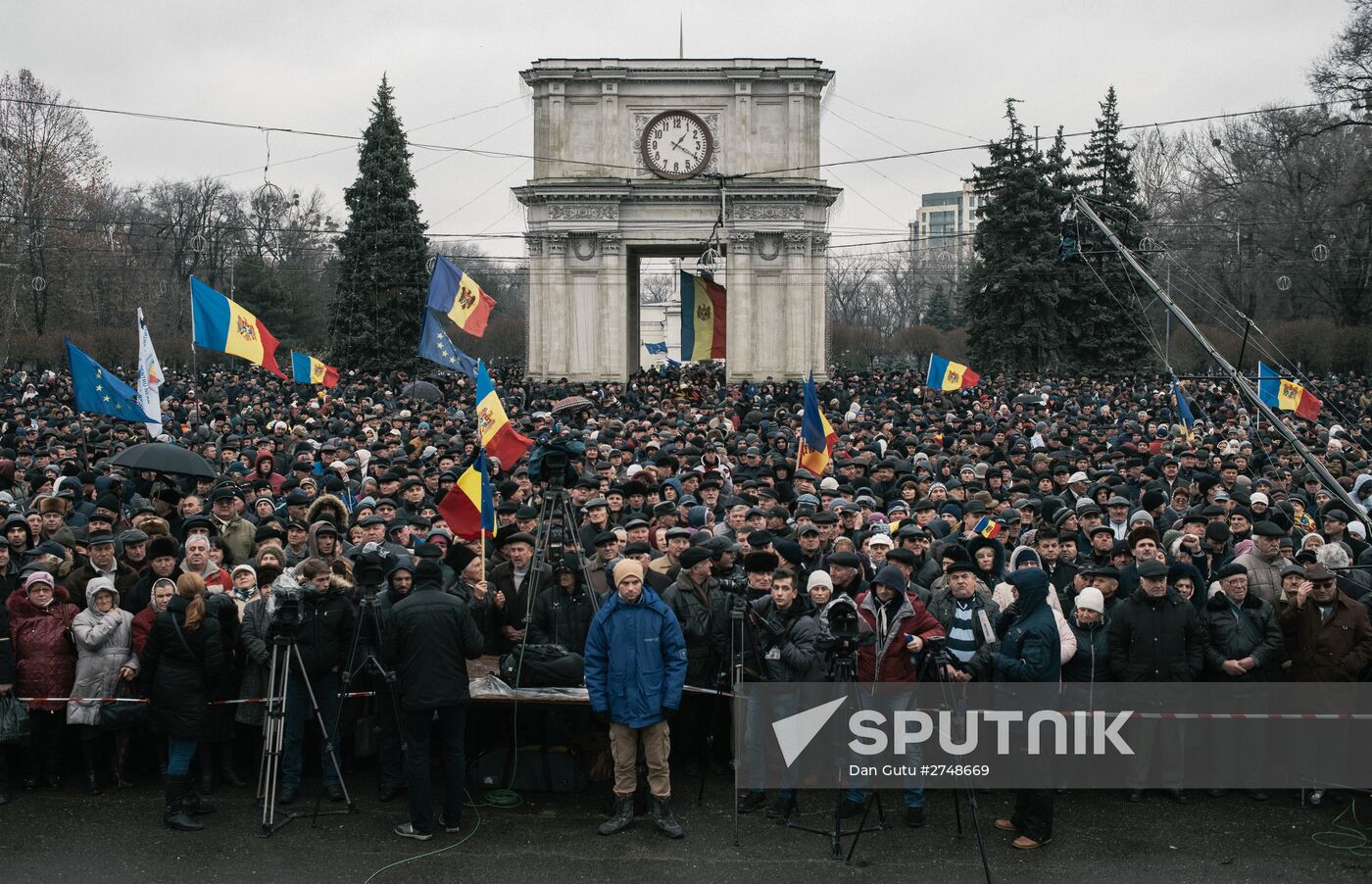 Anti-government protests in Chisinau