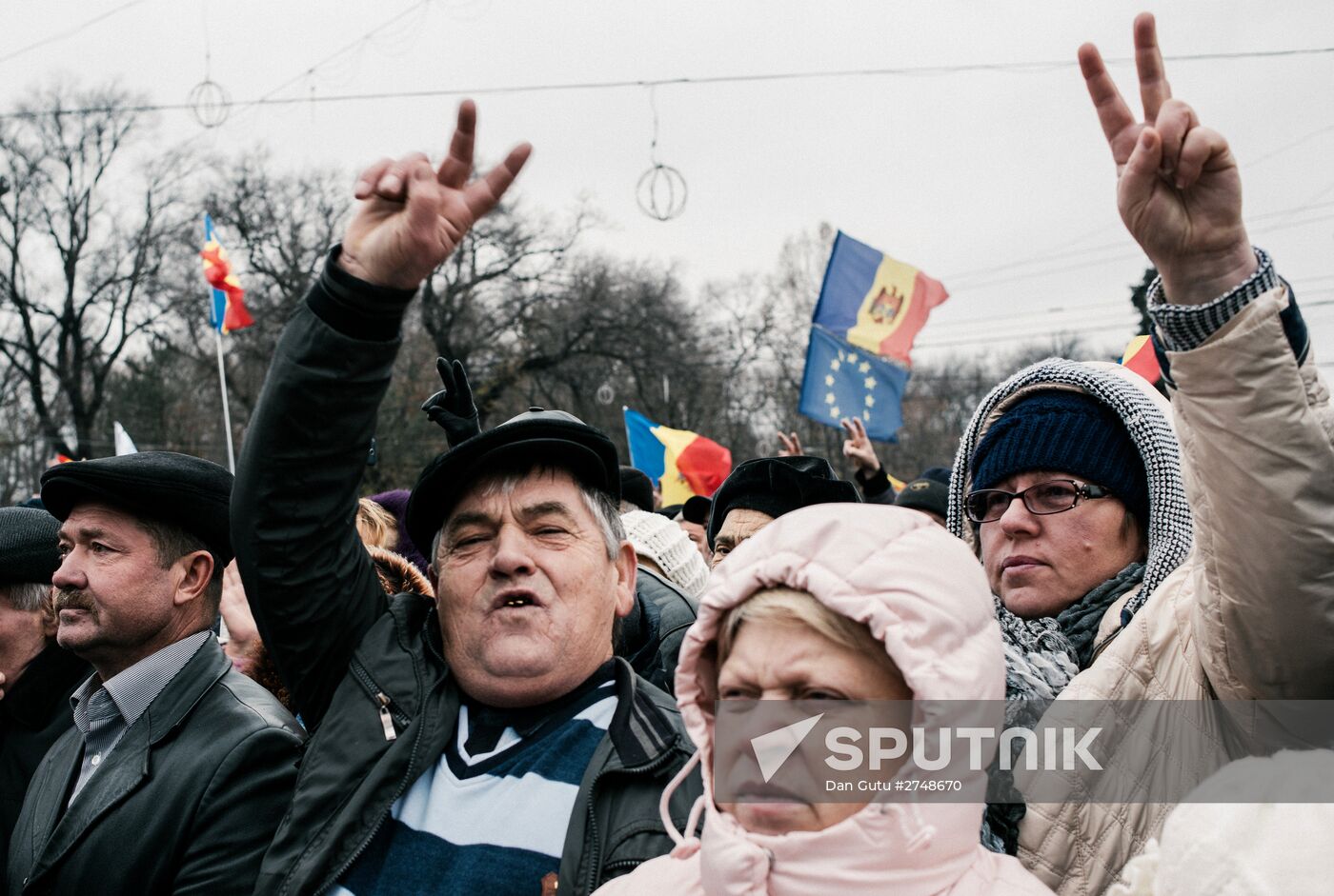 Anti-government protests in Chisinau