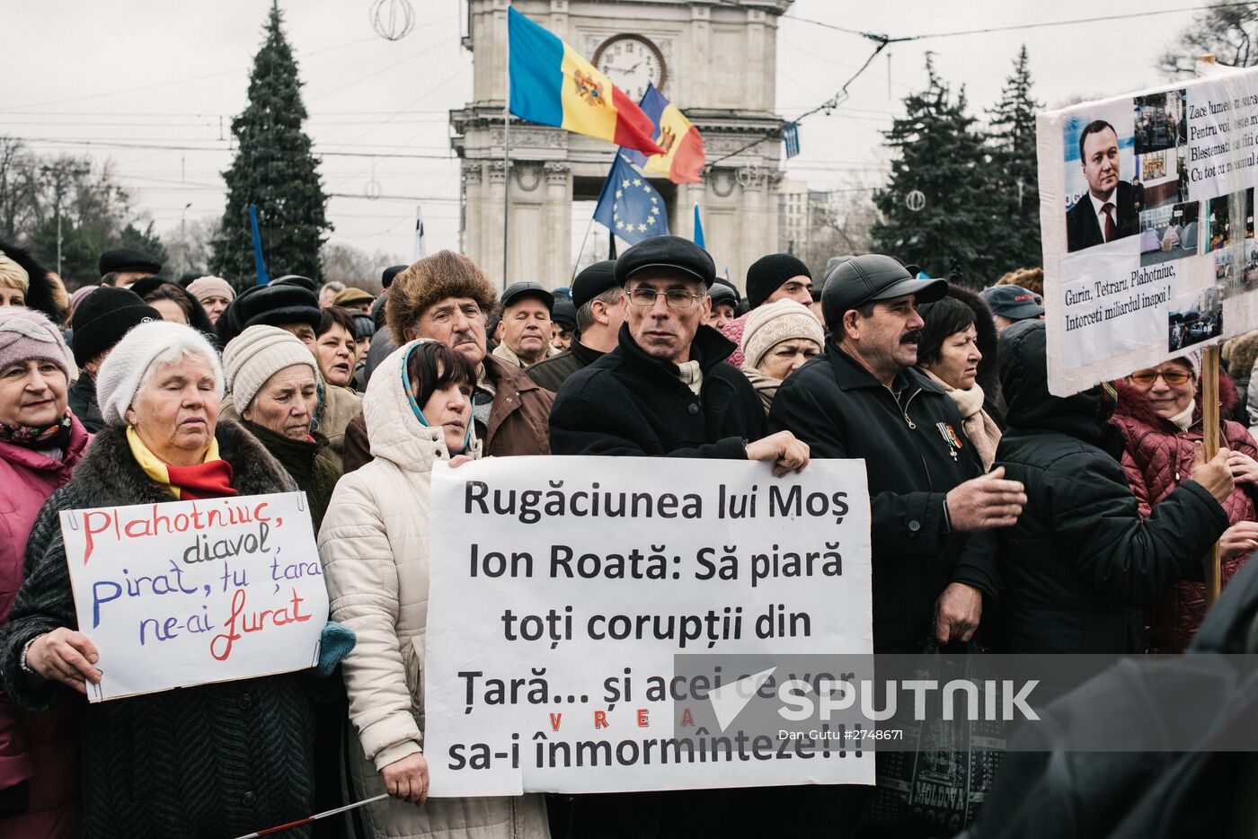 Anti-government protests in Chisinau