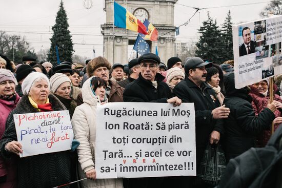 Anti-government protests in Chisinau