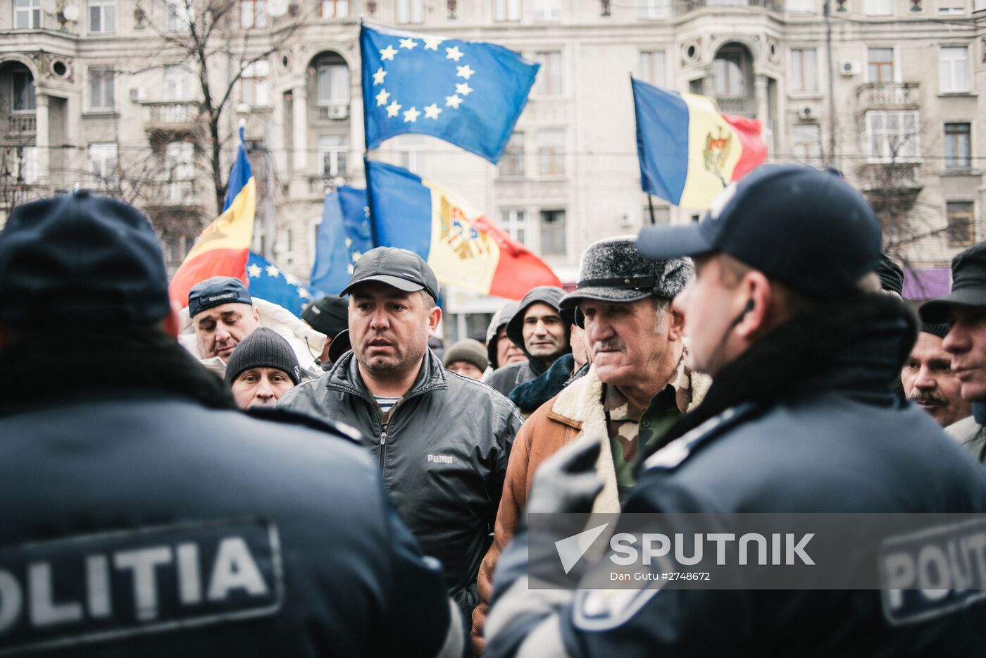 Anti-government protests in Chisinau
