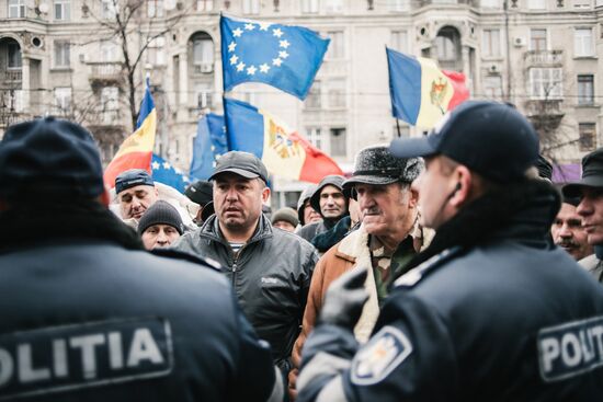 Anti-government protests in Chisinau