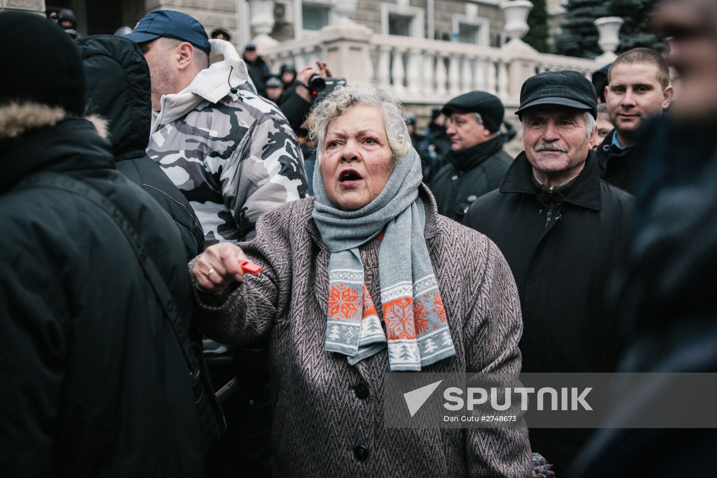 Anti-government protests in Chisinau
