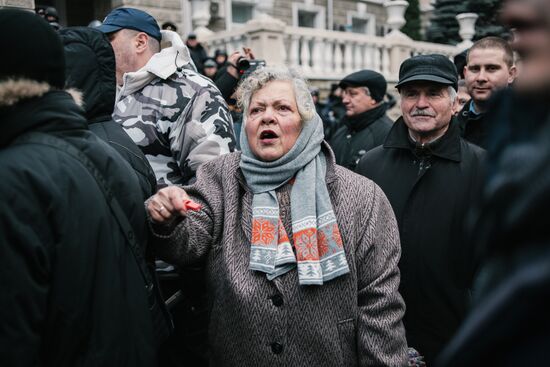Anti-government protests in Chisinau